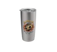 Raised ON Old School Hip HOP Cassette Graffiti Rap Stainless Steel Insulated Tumbler