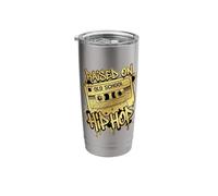 Raised ON Old School Hip HOP Cassette Graffiti Rap Stainless Steel Insulated Tumbler