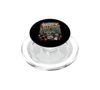 Raised On Old School Hip Hop Classic Retro Beats PopSockets PopGrip for MagSafe