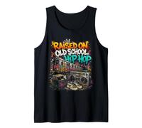 Raised On Old School Hip Hop Retro Rap Vibes Tank Top
