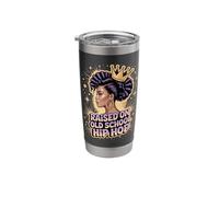 Raised On Old School Hip Hop Stainless Steel Insulated Tumbler