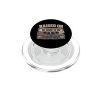 Raised ON Old School Hip HOP Tshirt Cassette Graffiti Rap PopSockets PopGrip for MagSafe