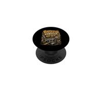 Raised On Old School Hip Hop Vintage Beat Style PopSockets Adhesive PopGrip
