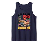 Raised on Pho Banh Mi Vietnamese Food Design Tank Top