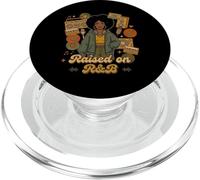 Raised on R&B 90s Hip Hop Soul Music Afro Disco DJ PopSockets PopGrip for MagSafe