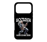 Raised on Real Music Fun Baby Boomer Design Case for iPhone 17 Pro