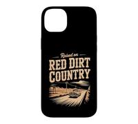Raised on Red Dirt, Oklahoma Red Dirt Country for Men Women Case for iPhone 14 Plus