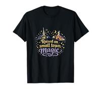 Raised on Small Town Magic Local Pride Badge T-Shirt