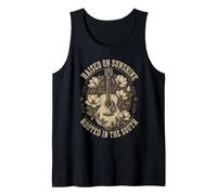 Raised On Sunshine Rooted in The South Tank Top