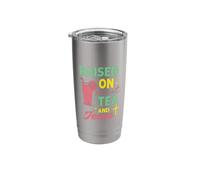 Raised on Sweet Tea and Jesus Stainless Steel Insulated Tumbler