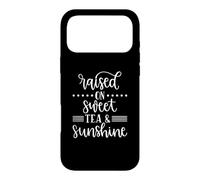 Raised On Sweet Tea And Sunshine Christian Faith Quote Case for iPhone 17 Pro Max