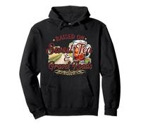 Raised on Sweet Tea & Gravel Roads Country apparel Pullover Hoodie