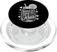 Raised on Sweet Tea & Jesus PopSockets PopGrip for MagSafe