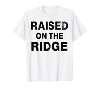Raised On the Ridge Mountain Country Southern Pride Funny T-Shirt