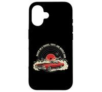 Raised on Vinyl and V8s Classic 67 Chevelle Lover Design Case for iPhone 16