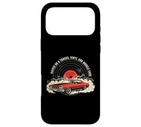 Raised on Vinyl and V8s Classic 67 Chevelle Lover Design Case for iPhone 17 Pro Max