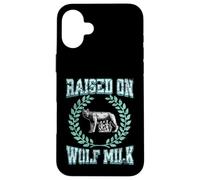 'Raised on Wolf Milk' s Roman Mythology s Romulus & Remus Case for iPhone 16 Plus