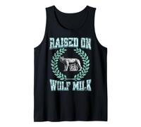 'Raised on Wolf Milk' s Roman Mythology s Romulus & Remus Tank Top