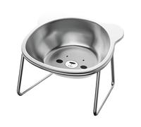 Raised Pet Food Water Bowl, Cat Dog Feeding Dish, Spine Support Stan