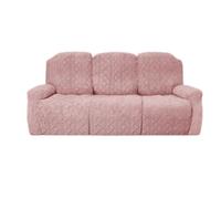 Raised-Texture Sofa Slipcover with Soft, A, F A | Raised Woven Polyester Texture, Section-by-Section Coverage, Stretch Fabric for Reclining Sofa Movement
