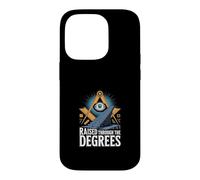 Raised Through The Degrees Freemason Men Case for iPhone 14 Pro