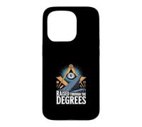Raised Through The Degrees Freemason Men Case for iPhone 15 Pro