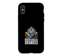 Raised Through The Degrees Freemason Men Case for iPhone X/XS