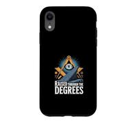 Raised Through The Degrees Freemason Men Case for iPhone XR