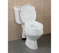 Raised Toilet Seat 10cm/4" With Lid