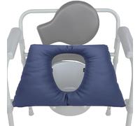 Raised Toilet Seat, Covered in Waterproof Synthetic Leather - Toilet Seat with Padded Cushion, for Elderly People Pregnant Women Men Grandmothers Home Use Environment Bathroom Apartment Hotel