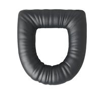 Raised Toilet Seat Cushion - 3 Inch Thickened Soft Pad | Waterproof Stain-Resistant Leather | Elevated Toilet Seat - Elderly Disabled Postpartum Recovery