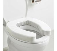 Raised Toilet Seat Cushion | Soft Toilet Seat Riser with High-Density Foam | U-Shape Padded Bathroom Attachment, for Seniors, Disabled & Post Surgerys Recovery, Comfort & Easy to Clean