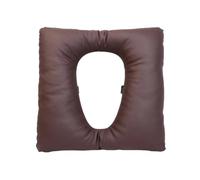 Raised Toilet Seat Cushion - Waterproof Non-Slip Padded Riser, 42cm Comfort Support PU Leather, Thickened Soft Seat Cover, Sturdy Bathroom Aid | Toilet Riser for Elderly