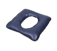 Raised Toilet Seat - PU Leather Cushion, Waterproof Commode Booster | Padded Pressure Relief Seat Elevator, High Density Foam Soft Commode Pad for Seniors Elderly