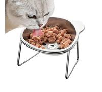 Raised Water Bowls With Stand | Raised cat bowl for dining area, dining area, corner, being alone, kitchen, living room, your home, apartment or