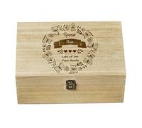 Raised Words Special Nan Gift Personalised Large wooden Keepsake Box Gift