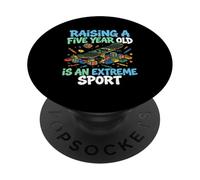 Raising A Five Year Old Is An Extreme Sport Parent PopSockets Adhesive PopGrip