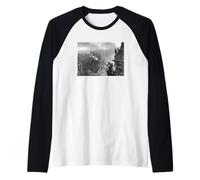 Raising a Flag Over Germany by Y.Khaldei Raglan Baseball Tee