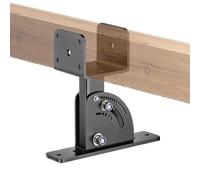 Raising Brackets for the Roof, Adjustable Safety Lock, Roof Attachment Mounting Bracket, for Home, Dorm, Apartment, Carport, Patio, Pergola, Outdoor Use