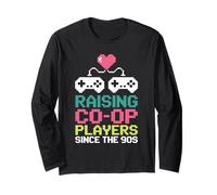 Raising Co Op Players Since The 90s Gamer Dad Long Sleeve T-Shirt