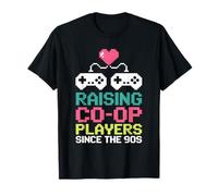 Raising Co Op Players Since The 90s Gamer Dad T-Shirt