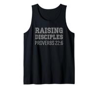 Raising Disciples Proverbs 22:6 Wisdom Scripture Tank Top