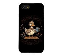 Raising Ducks And Drinking Coffee Farmer Humor Case for iPhone SE (2020) / 7/8