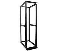 Raising Electronics Server Rack 4 Post Open Rack Frame Rack Enclosure 19 Inch Adjustable Depth Cold Rolled Steel(42U,82Inch Height)