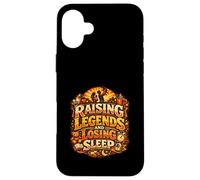 Raising Future Leaders Losing Sleep Parent Life Case for iPhone 16 Plus