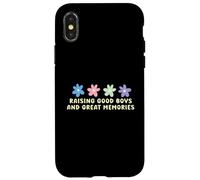 Raising good boys and great memories Case for iPhone X/XS