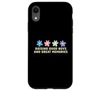 Raising good boys and great memories Case for iPhone XR