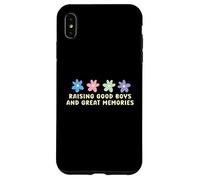 Raising good boys and great memories Case for iPhone XS Max