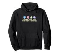 Raising good boys and great memories Pullover Hoodie