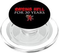 Raising Hell For 30 Years Devil 30th Birthday PopSockets PopGrip for MagSafe